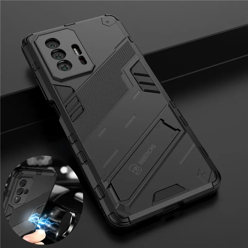 Funda magnética a prueba de golpes para xiaomi 11 t pro, carcasa trasera de protección con soporte para xiaomi 11 t, mi11t, mi 11 t pro, xiaomi 11t