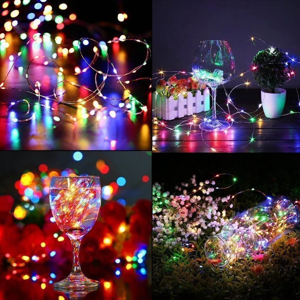 10m 20m 30m LED String Lights 12V Copper Wire Fairy Lights Xmas Lamp Navidad Christmas Party Wedding Decoration +EU Power Supply