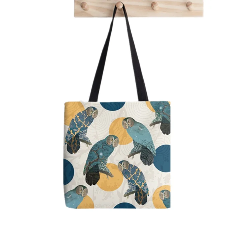 2021 Shopper Potted Plant Tote Bag Printed Tote Bag women Harajuku shopper handbag girl Shoulder shopping bag Lady Canvas Bag