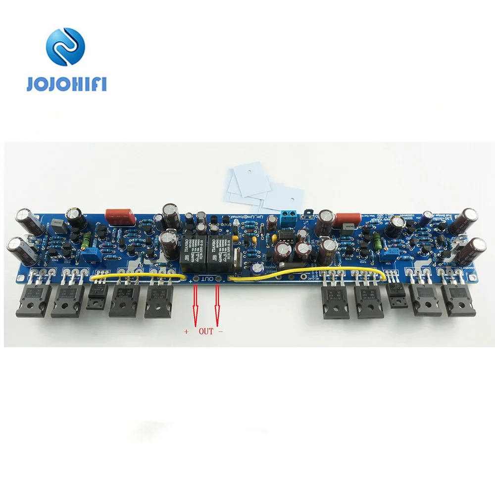 

1pcs L50 500W 8hms Full Bridge Mono Front and Rear Stage Combined Power Amplifier AMP Board Professional edition