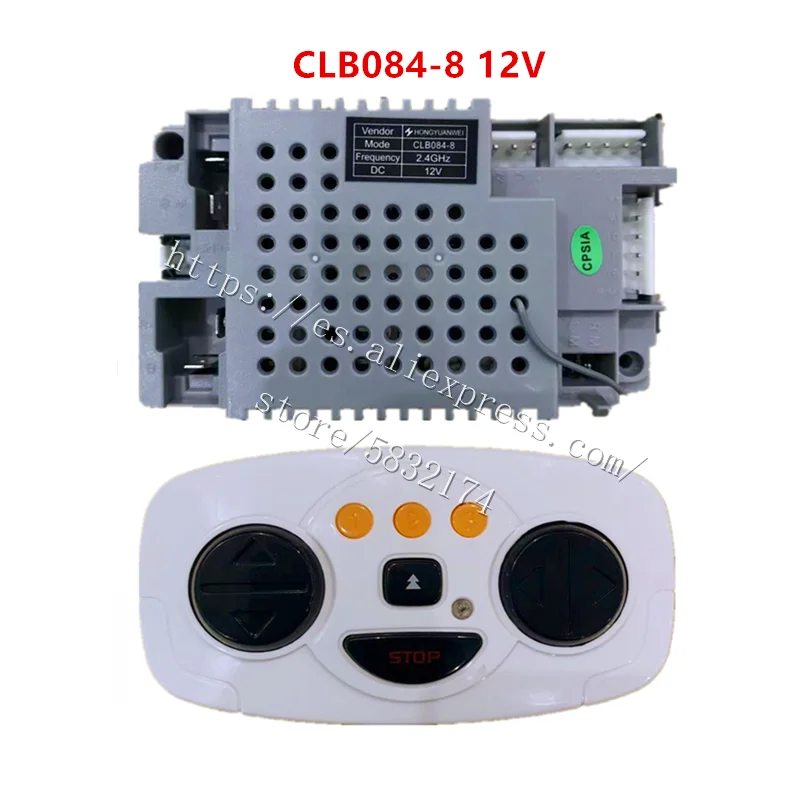 12V CLB084-8 kinder elektrische auto 2,4G fernbedienung empfänger controller,CLB084-6 sender für baby auto zubehör