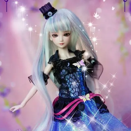 

new arrival 11'' BJD Doll 14 jointed dolls Princess Hair + Makeup + Cloth +shoes