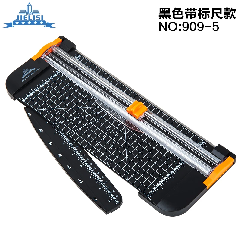 Office Supplies Desk Accessories A4 Paper Cutter Slide Cutting Machine Tools Black With Ruler