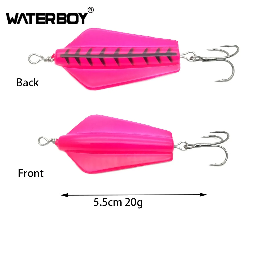 WATERBOY TW 5,5 cm 20g Teufel Angeln Locken VIB Kunststoff Salzwasser Süßwasser Canberra Mörder Tasmanian Salmon Pike Walleye Bass Köder – Detail 28
