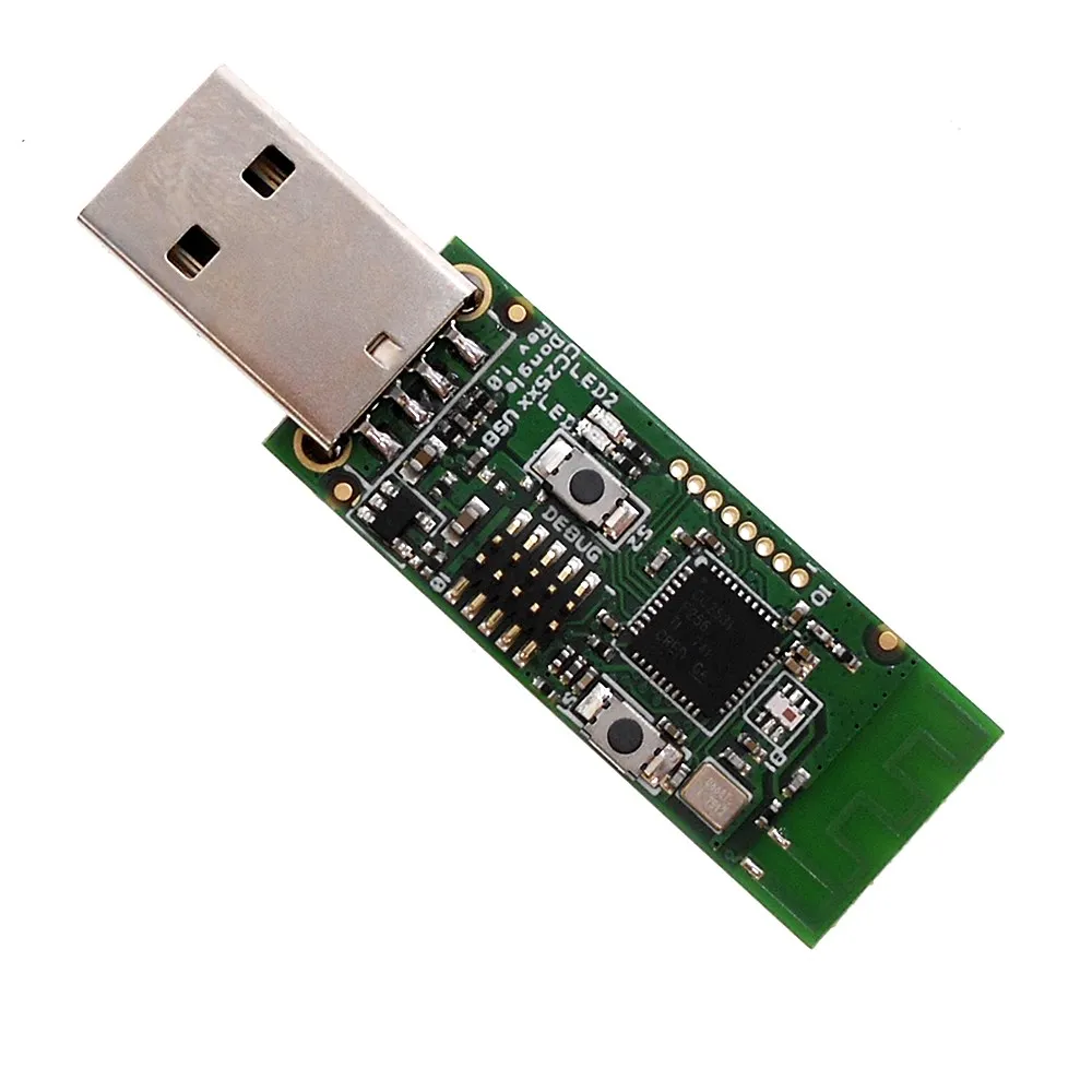 Bluetooth BLE 4.0 Dongle Capture Module CC2531 Zigbee Sniffer Wireless Board  USB Programmer Downloader Cable Connector