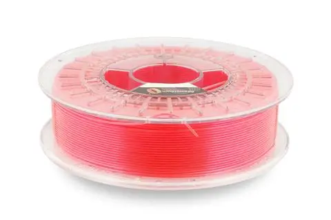 Filament CPE HG100 printer 3D brand filamentum Color Neon Pink Transparent 1,75mm 750gr Material PETG modified Technical