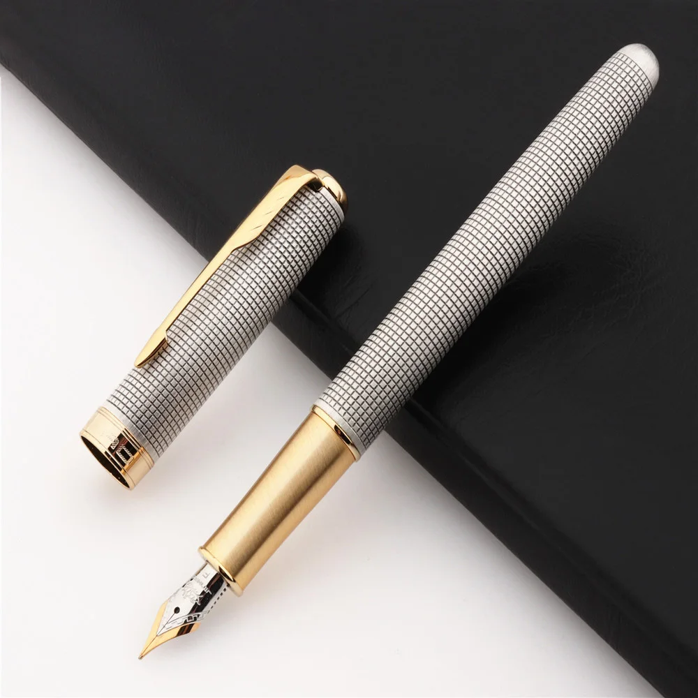 Luxury Quality Jinhao 75 Golden Silver  Bronze Fountain Pen Financial Office Student School Stationery Supplies Ink Pens