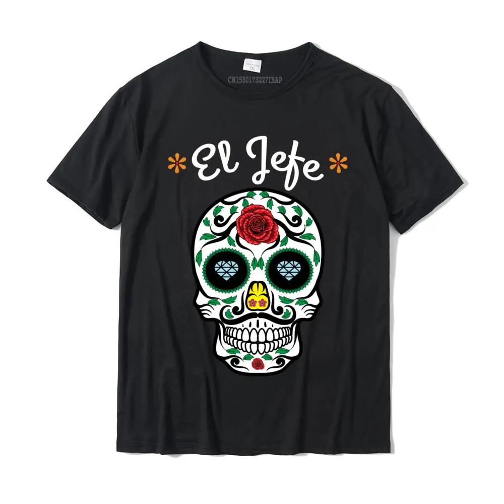 Yo Soy El Jefe Dia De Los Muertos Day of the dead for Men T-Shirt Prevalent Men Tshirts Cool Tops & Tees Cotton Group