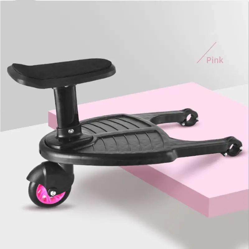 Stroller Auxiliary Pedal Second Child Artifact Trailer Twins Baby Cart Two Children Standing Plate Sitting Seat Stroller #905