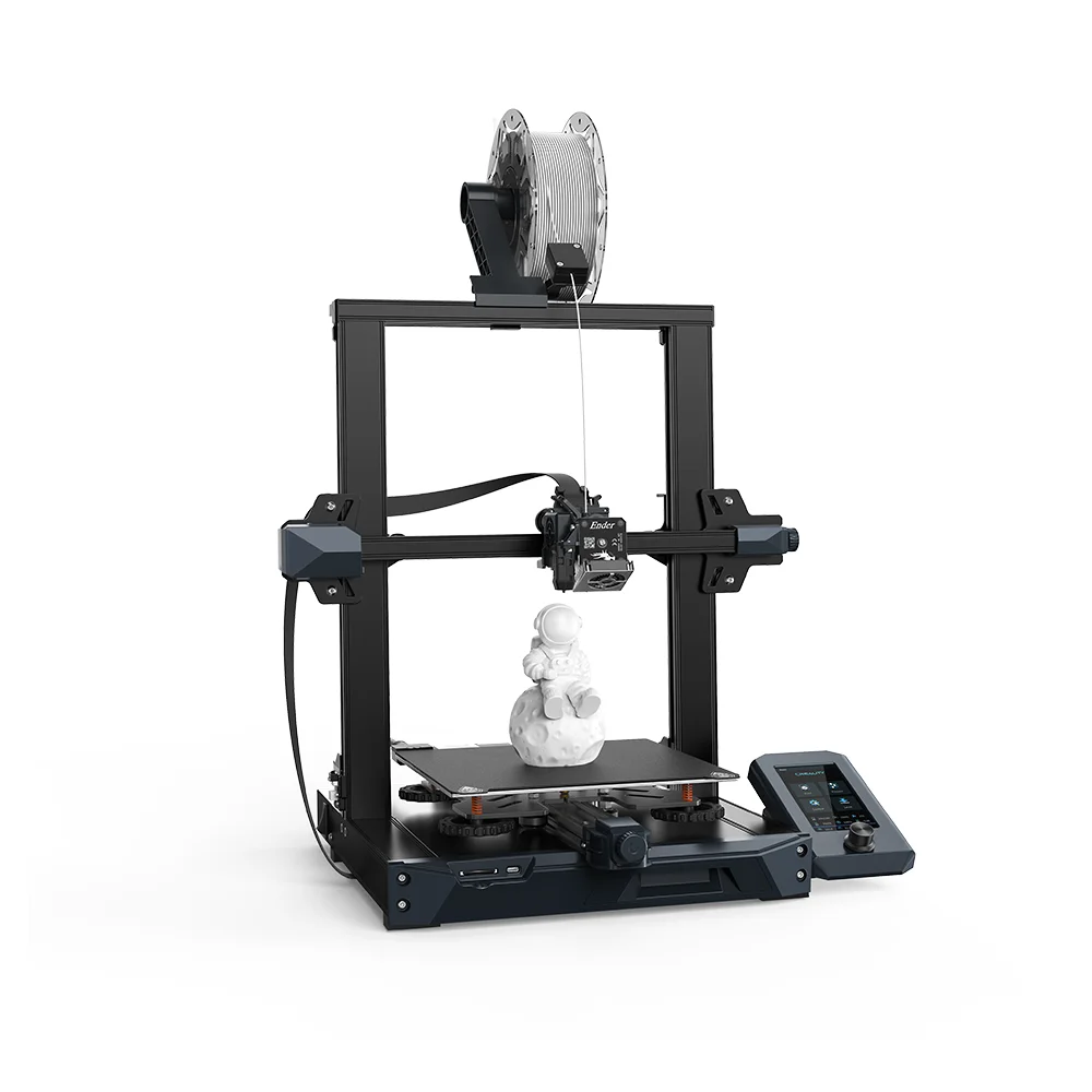 Imagem -04 - Creality Ender3 s1 Impressora 3d Dual-engrenagem Extrusora Dual Z-eixo 32bit Silencioso de Alta-precisão cr Toque Automático Fornecimento de Nivelamento de Cama