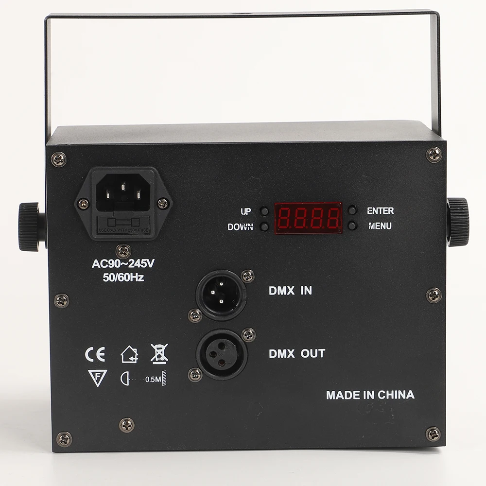 with remote control and 5 control modes multi-function 4in1 effect light party light led spot light gobo pattern laser strobe