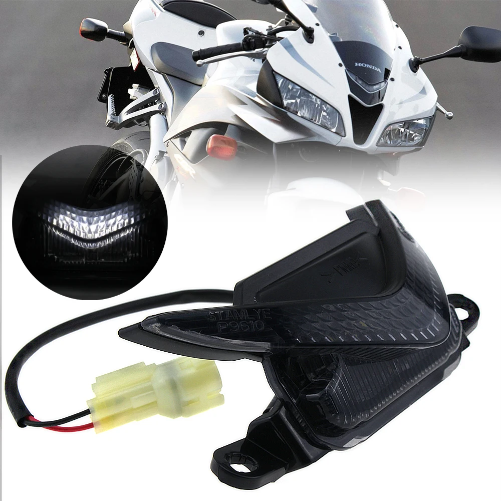 

For HONDA CBR600RR CBR 600RR 2007-2011 Motorcycle Accessories Front Center Marker LED Pilot Light Smoke