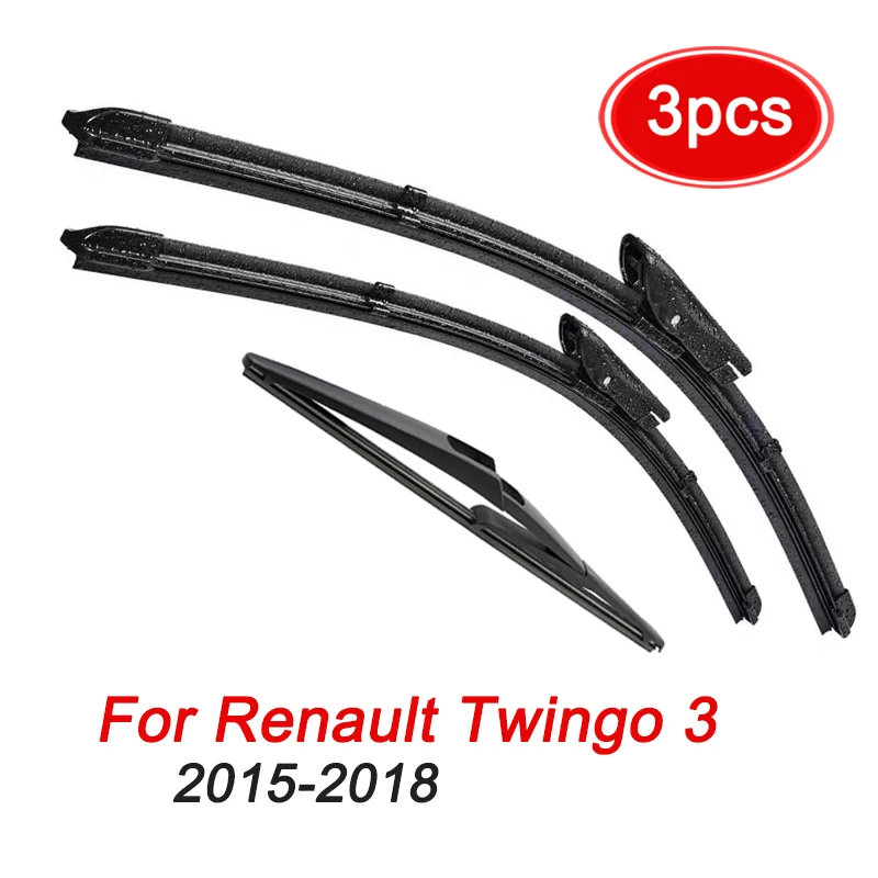 WiperLHD Front Wiper Blades For Renault Twingo 3 2015 -2018 Windshield Windscreen Window Brushes20
