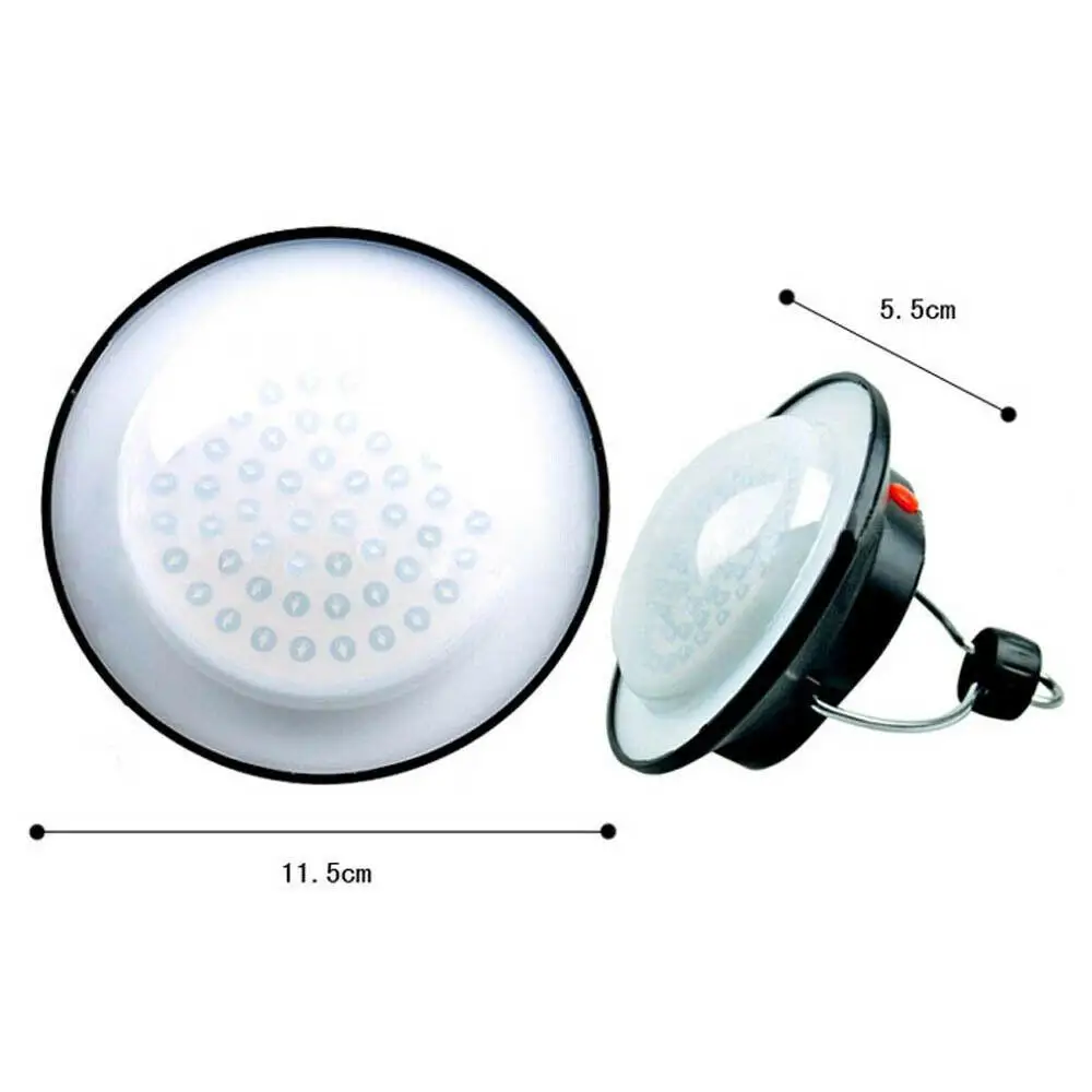 Linterna LED portátil de 8000Lm para acampar, luz de emergencia para exteriores, 60 luces LED para acampar, colgar, senderismo, paraguas, lámpara de