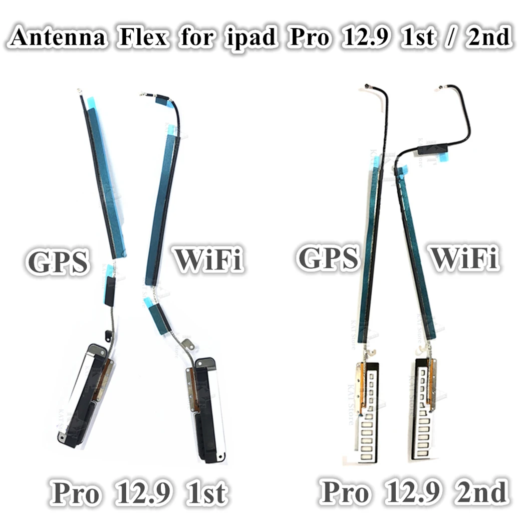 

5Pcs WiFi WLAN GPS Wireless Signal Antenna Connector Flex Cable for iPad Pro 12.9 Inch 1st 2015 2nd Gen 2017 Replacement Parts