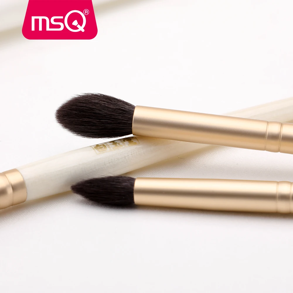 MSQ Single Eyes Makeup Brushes Set Eyeshadow Professional Concealer Blending Lip 1PCS Beauty Make Up Brush Tools Goat/Hose Hair