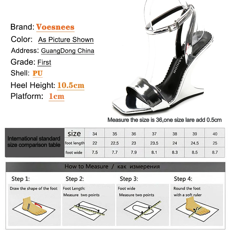 2020 Sandals Women Shoes Special-shaped High Heel 10.5CM Wedges Women Summer Sandals Woman Shoes Ladies Classic Female Sandals