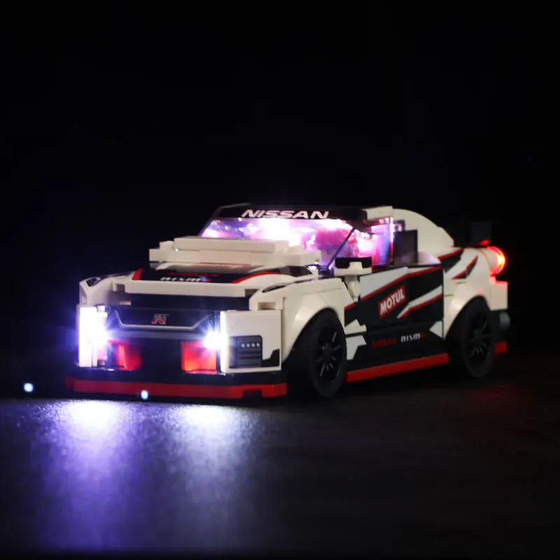 Vonado LED Lighting Set for 76896 Nissan GT-R NISMO Car Toy Collectible Model Light Kit, Not Included the Building Block