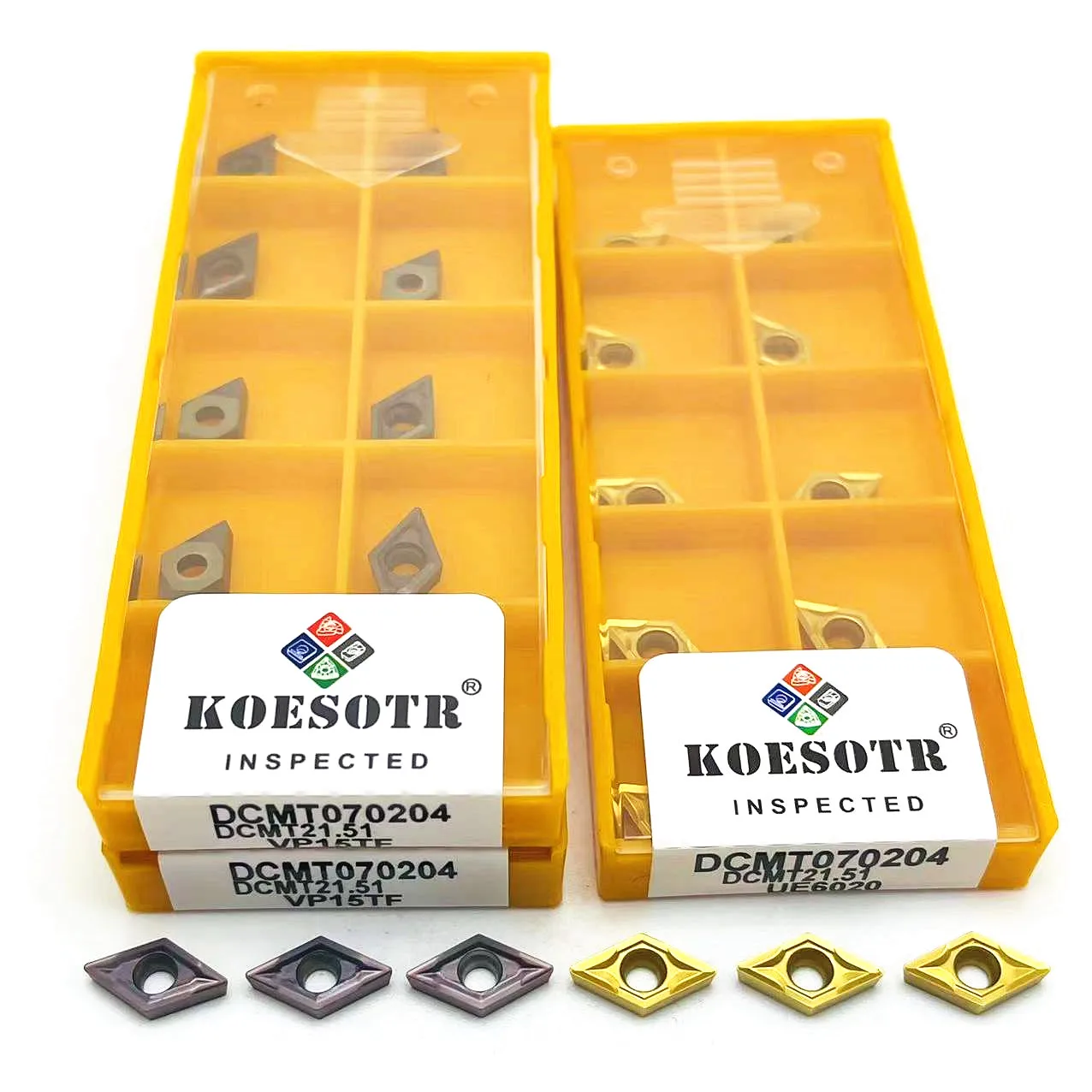 DCMT070204 DCMT11T304 คาร์ไบด์กลึงภายในเครื่องมือโลหะเครื่องมือCNCเครื่องมือคาร์ไบด์แทรกDCMTเครื่องมือ