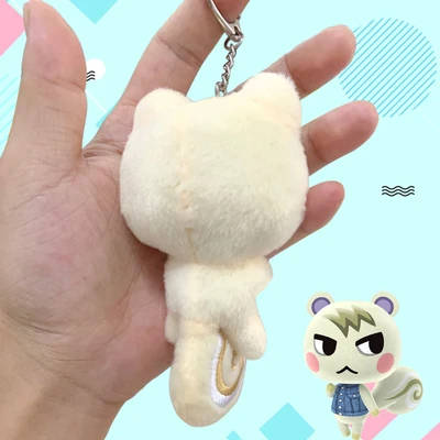 Japan Game Animal Crossing: New Horizons Marshal Backpack pendant key plush pendant Soft Stuffed Doll Gift for a girl