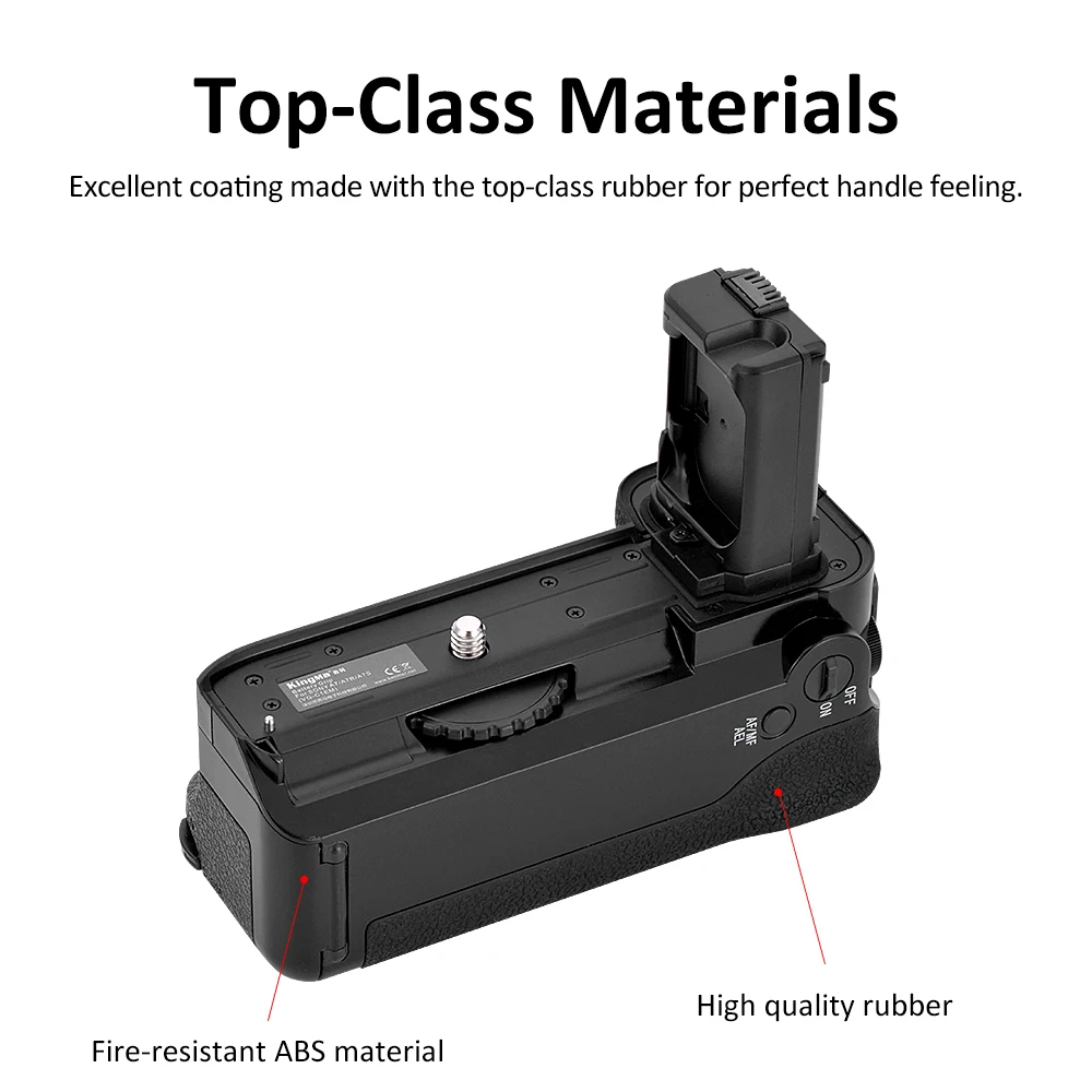 KingMa VG-C1EM Vertical Battery Grip Holder For Sony Alpha A7 A7R A7S Camera Battery Pack Grip Holder