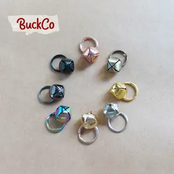 1pc Retailing DIY accessory 12mm lovely have the bell for cat collar high quality plated metal buckle 8 colours