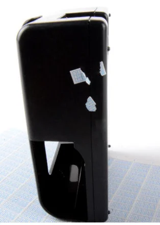 Lijm Label Sticker Custom Label Sticker QC VOORBIJ Sticker 500 pcs/Batch Blauw Lettertype Ronde Fragiele Label Versnipperd Garantie la