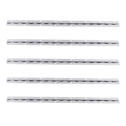 5Pcs Stainless Steel Boat Piano Hinge Marine Deck Cabin Hardware for Door Window Boat Cabinet Replacement Parts