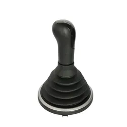 For Ford FIESTA MK6 2002 - 2008 CONNECT FUSION MT 5 6 speed Black Silver Car Shift Gear Knob Handle Shift Knob Head Car Styling