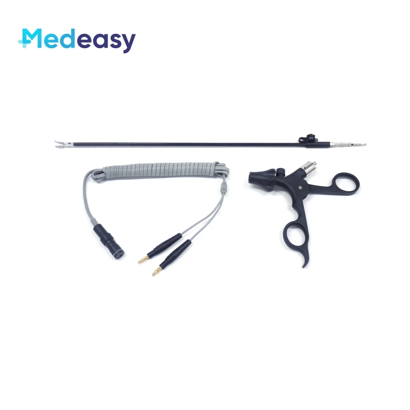 Laparoscopic Bipolar Forceps with Cable Laparoscopy Reusable Bipolar Coagulation Forceps