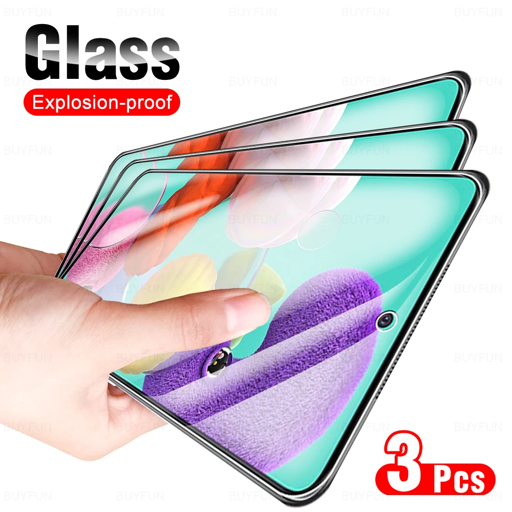 Защитное стекло для Samsung Galaxy A51/A52/A52S/A50/A50S, 3 шт.