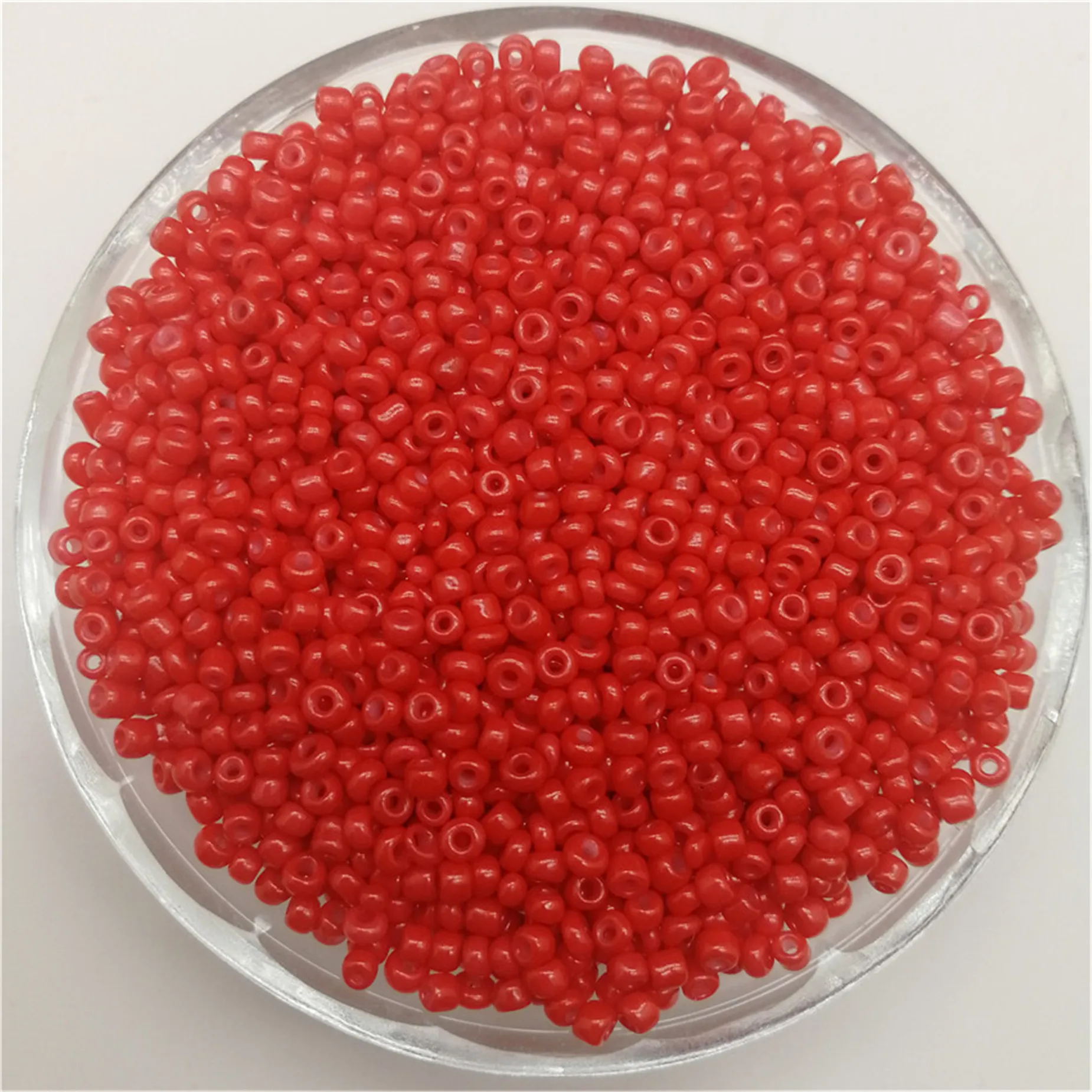 New 2 / 3 / 4mm Red Czech Glass Seed Loose Spacer Beads Jewelry Making DIY A10