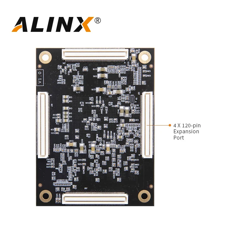 Imagem -05 - Som de Alinx Acu2cg Acu3eg: Xilinx Zynq Ultrascale Mais Mpsoc ai Xczu3eg Zu2cg Som Sistema no Módulo