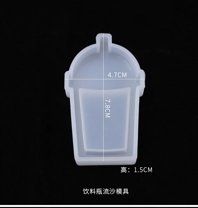 Owl Sugar Shaped DIY Shake Molds Dried Flower Resin Decorative Craft DIY Owl Quicksandbox Mold Epoxy Resin Molds for Jewelry