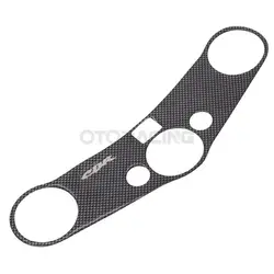 Almohadilla de calcomanía de Triple árbol para motocicleta, abrazadera superior, pegatina de extremo delantero superior para Honda CBR600RR, CBR 600RR, 600 RR, 2007-2017, 2015, 2016