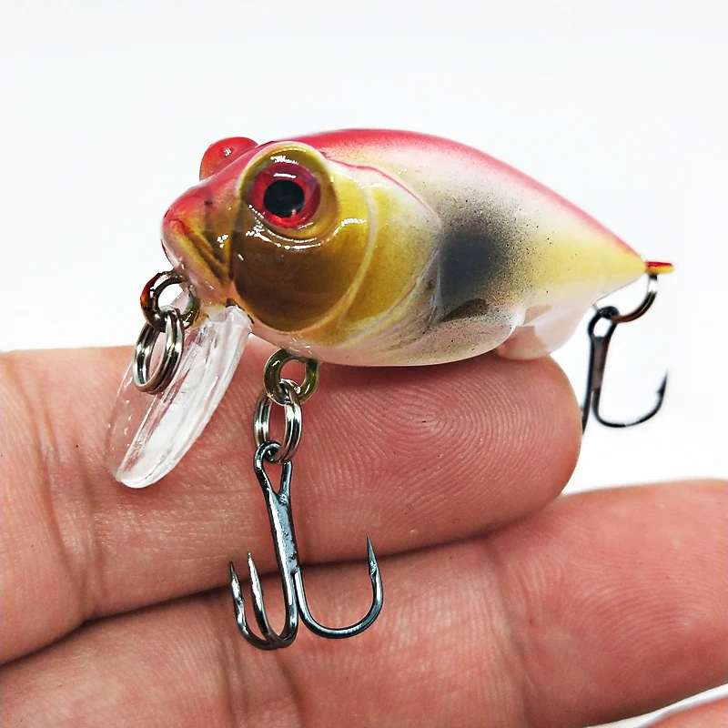 1PCS Wobblers Quality Crankbait Simulation Fishing Lure about 5cm 5g Jerkbait Floating Hard Bait Bass Carp Pesca Fishing Tackle