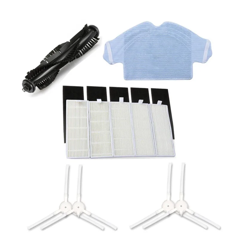 الروبوتية فراغ HEPA تصفية شريط لاصق ممسحة القماش فرش الجانب الرئيسي ل 360 S6 جهاز آلي لتنظيف الأتربة فرشاة أجزاء الملحقات