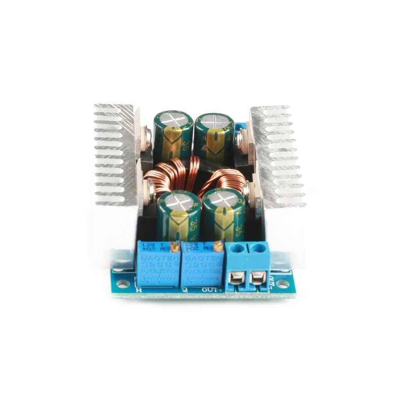 DC 5-30V to 1.25-30V 8A Adjustable Automatic Step Up Step Down Power Module Boost Buck Converter Transformer 5V 12V 24V