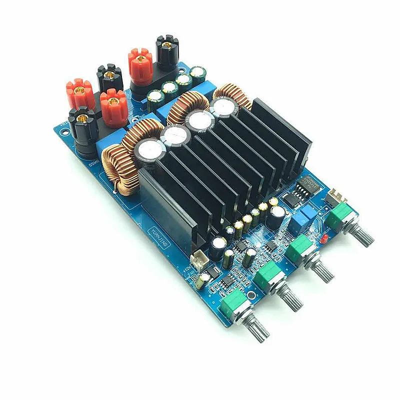 TAS5630-YJ00218 XR-156 2.1 Digital Hight Power Class D Digital Amplifier Board Subwoofer Amplifier (300W+150W+150W)