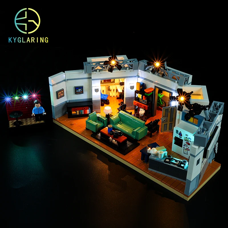 Kyglaring Led Lighting Set DIY Toys for Ideas 21328 Seinfeld Building Blocks (Only Light Kit Included)