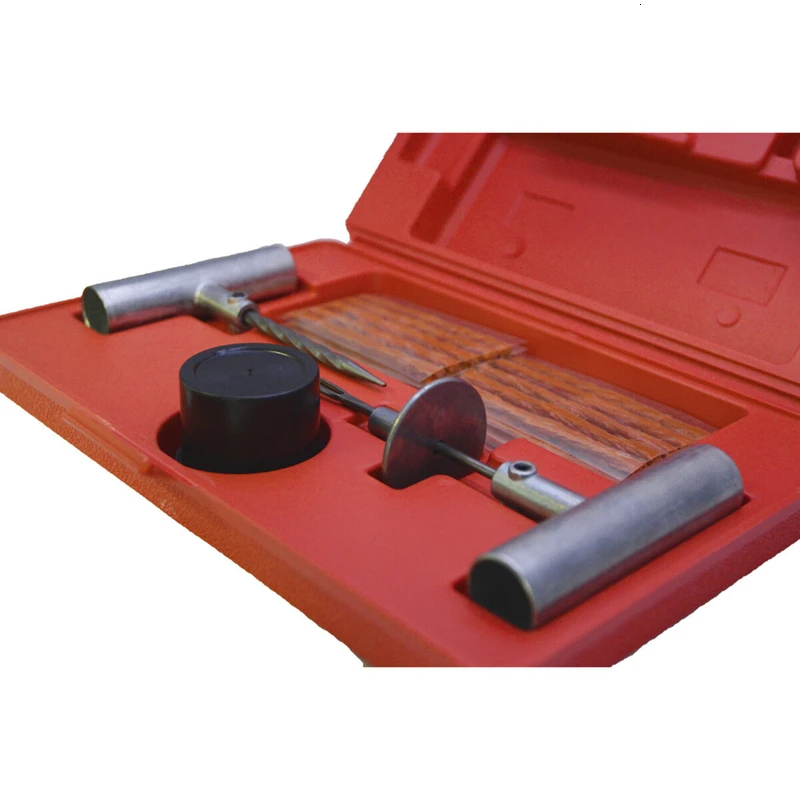 Tire repair kit for cars, vans, motorcycles, bicycles, emergency tire repair tools