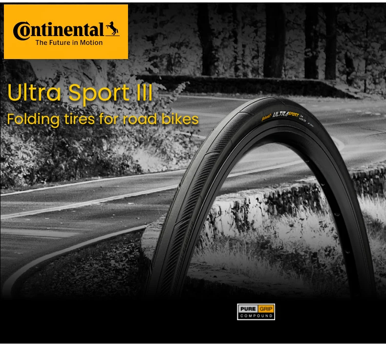 Continental Grand Sport Race / ULTRA Sport III 700× 23C /25C/28C Fahrradreifen für Rennräder, faltbar, mit PureGrip Tech, auch für E-Bikes geeignet – Detail 12