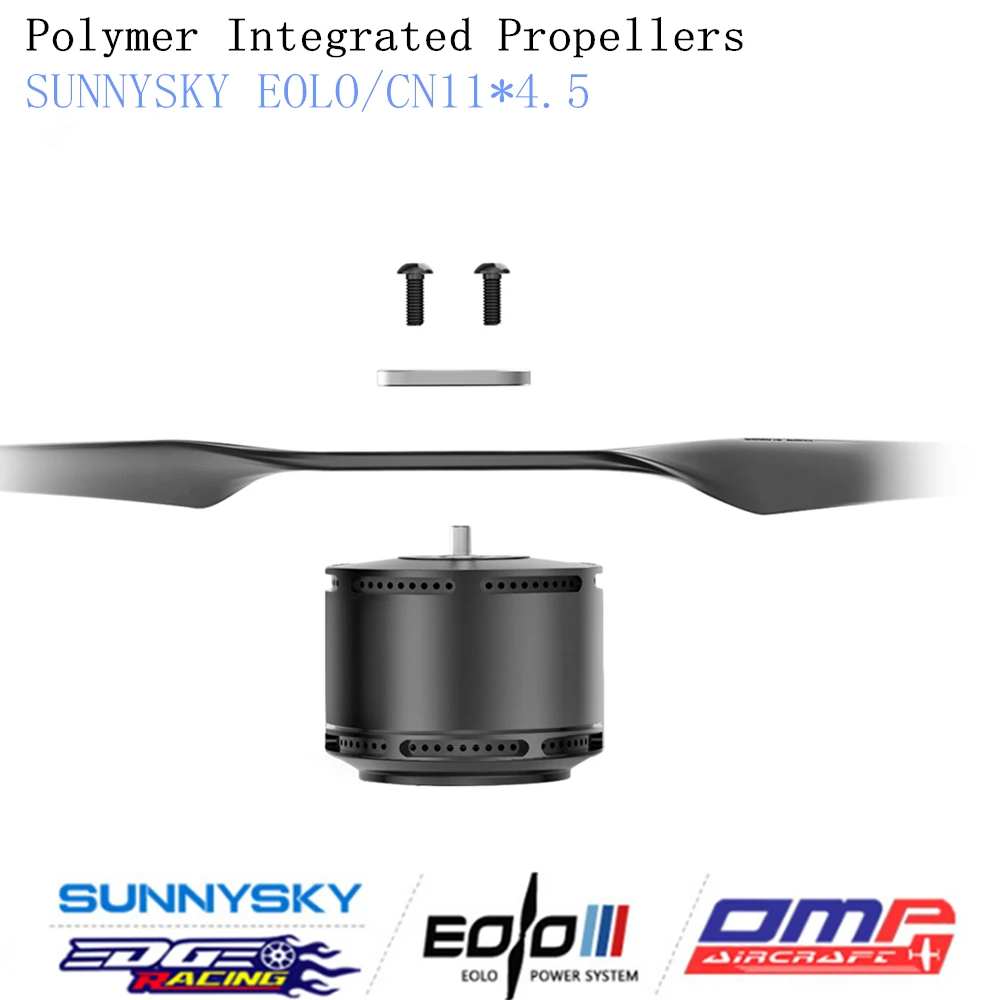 Original SUNNYSKY EOLO CN11x4.5 CN1145 11-inch Integrated Multi-rotor Carbon Fiber And Nylon Composite Propeller