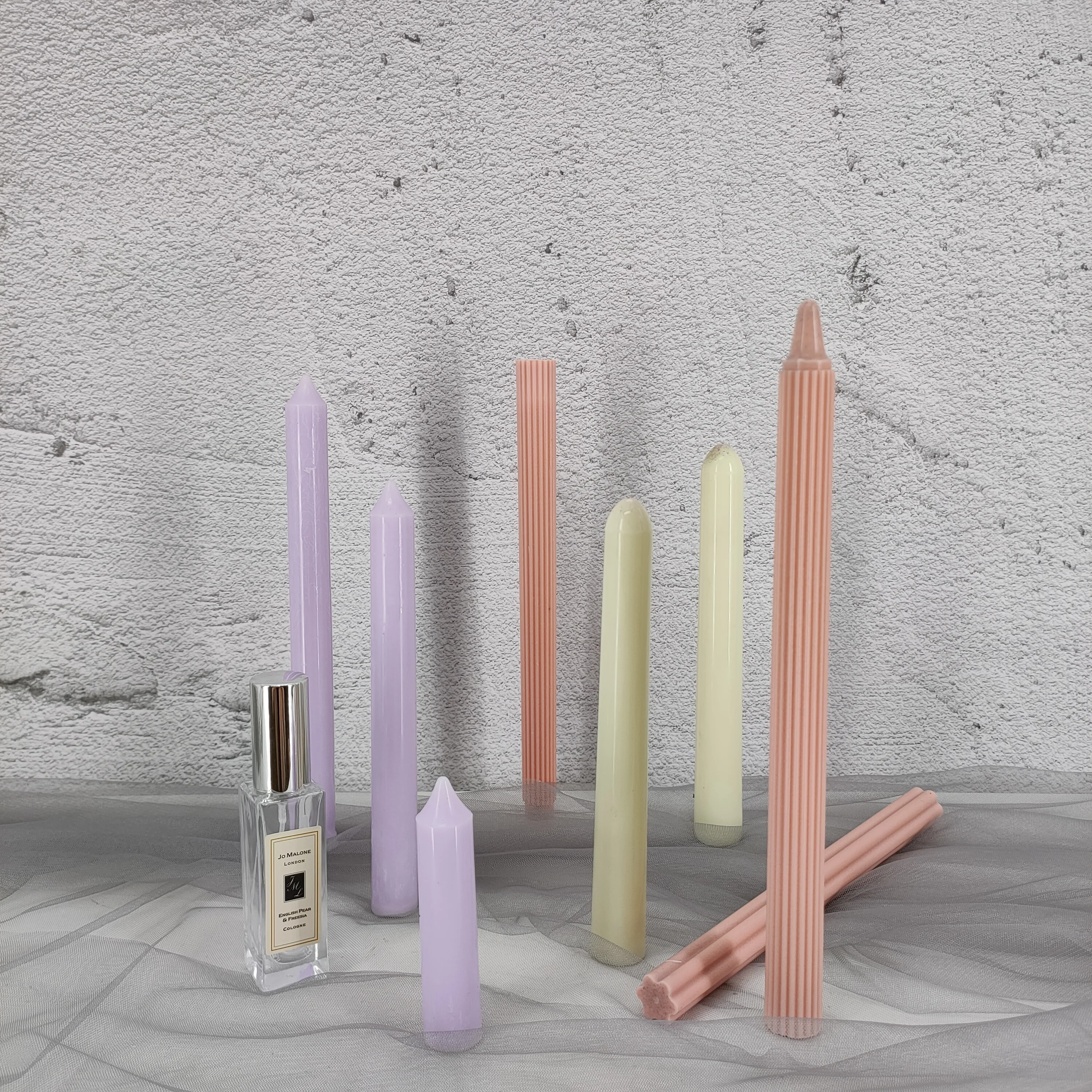 Long Pole Candle Mold Plastic Candle Mold Handmade Diy Craft Clay Candle Making