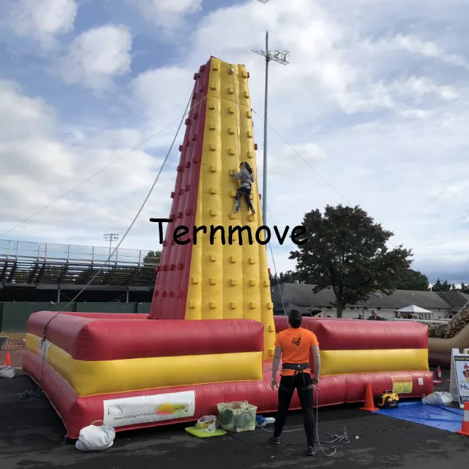 Inflatable Climbing Mountain Indoor Rock Climbing Wall For Kids And Adult Funny Games With Free Air Blower