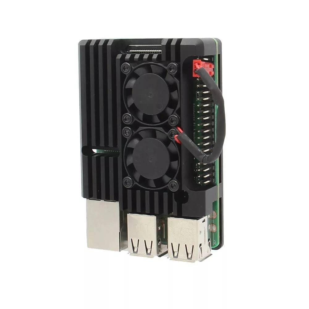 Raspberry PI 3B Shell , New Raspberry PI Shell 3 Generation B Type 2B / 3B + Universal Aluminum Alloy Cooling Shell