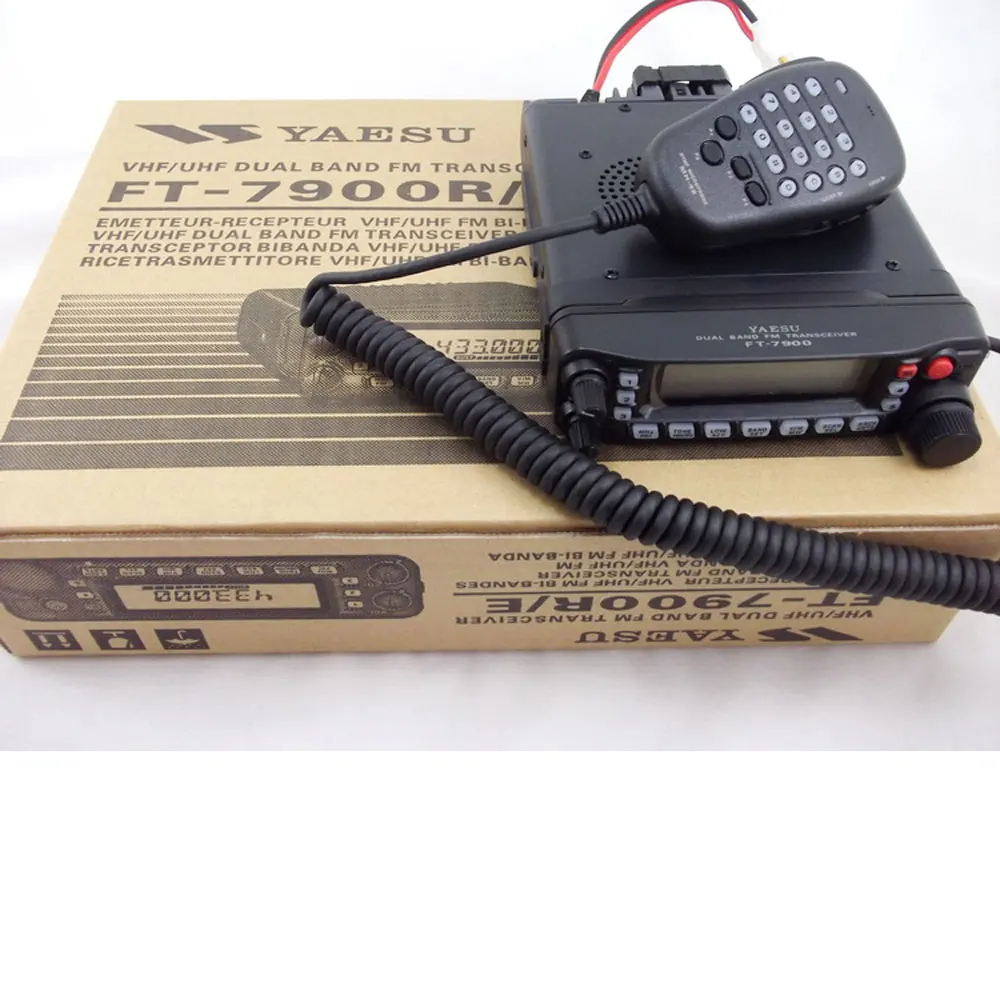 Top FT-7900R 50W HIGH POWER Dual Band FM Transceiver 2Meter 70cmMobile Amateur Radio