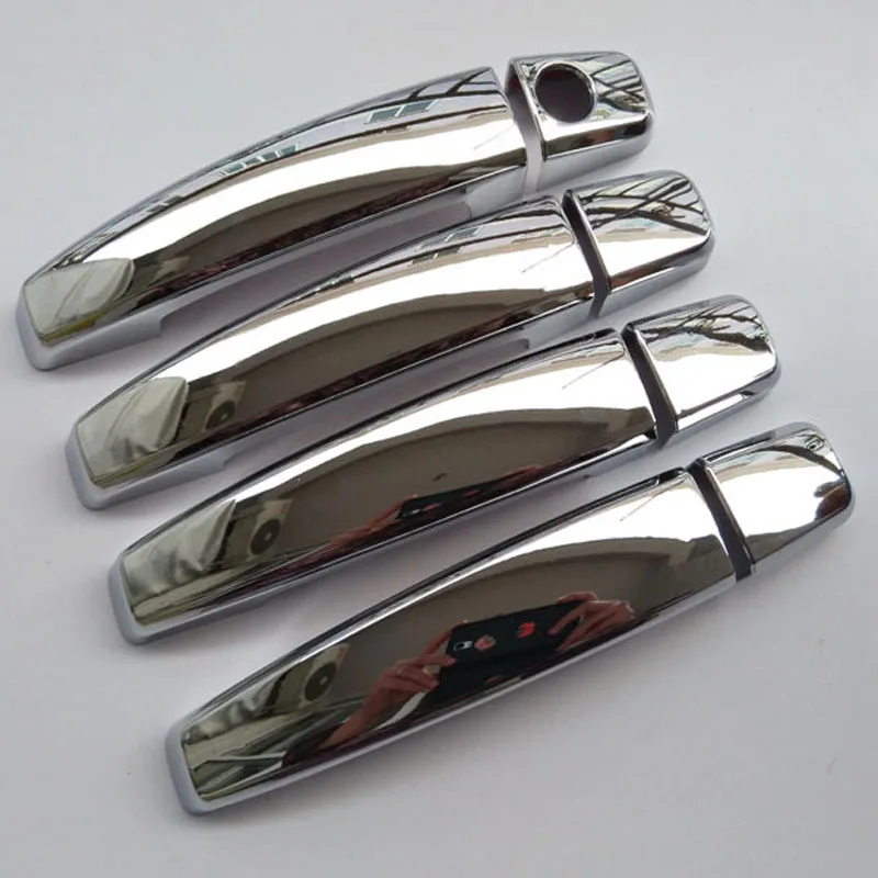 For Chevrolet captiva c100 c140 chevy accessories  door handle cover trim plastic chrome