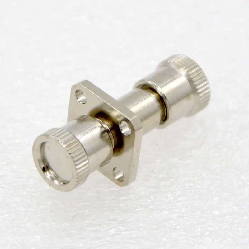 1pcs New Optical Fiber Adapter Connector SMA905/SMA906 Female-Female Square Optical Fiber Flange Coupler Best Price  Wholesale