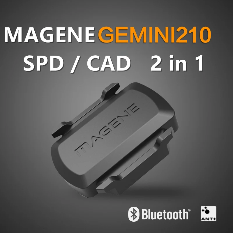 

MAGENE S3+ Bicycle computer Cadence and Speed 2-in-1 Wireless Dual Module Sensor Bluetooth 4.0 and ANT